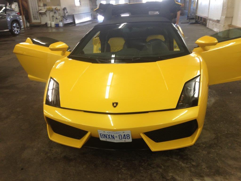 Vehicle detailing work at John's Automotive Reconditioning